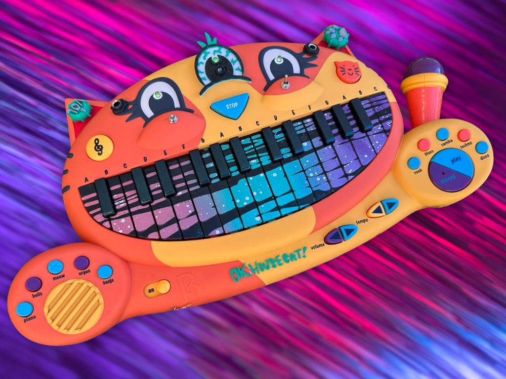 Circuit Bent MEOWSIC: Third Eye Edition ("Robo-Mint")