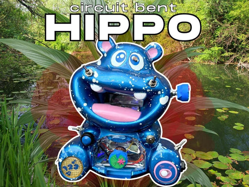 Circuit Bent Hippo - Experimental Sound Toy