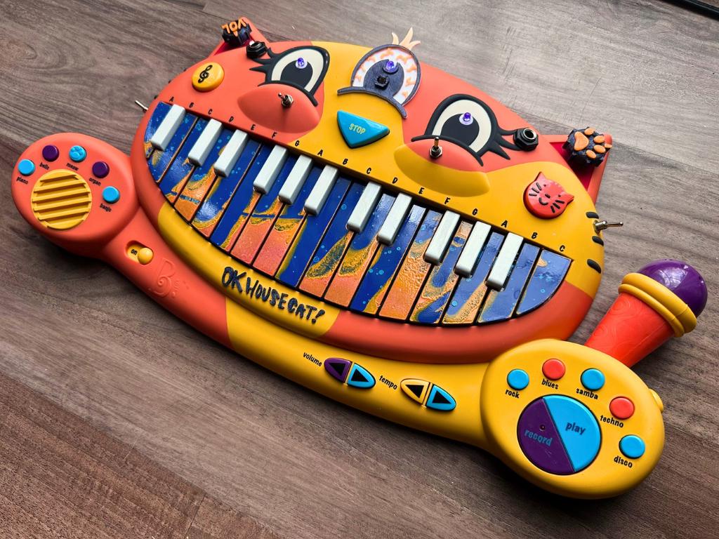 Circuit Bent MEOWSIC: Third Eye Edition ("Playful Inferno")