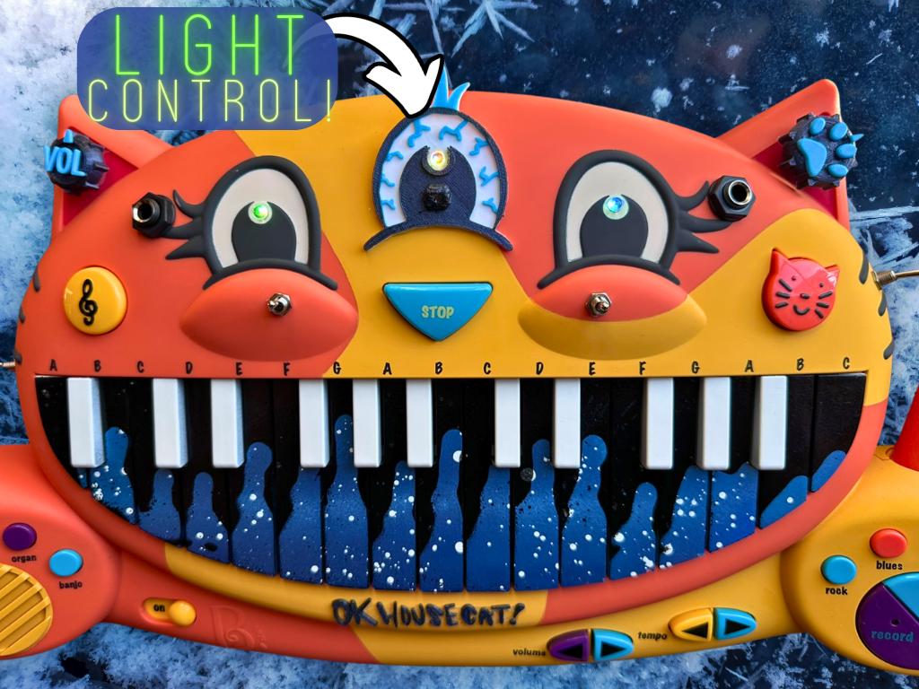 Circuit Bent MEOWSIC: Third Eye Edition ("Liquid Yeti")