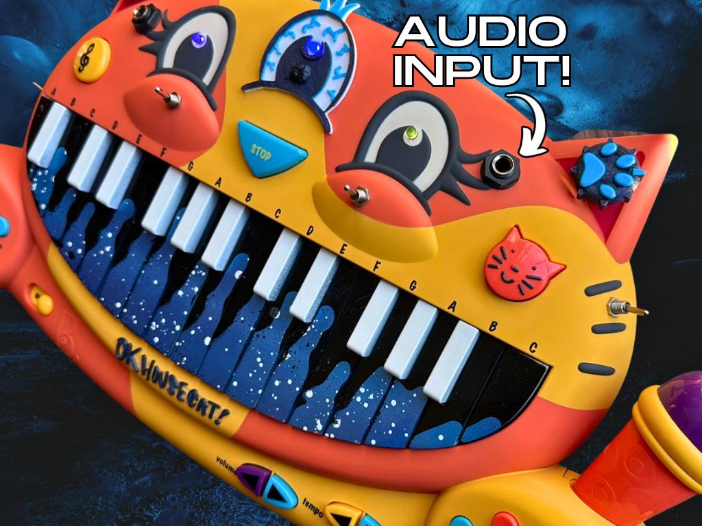 Circuit Bent MEOWSIC: Third Eye Edition ("Liquid Yeti")