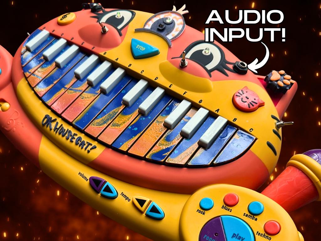 Circuit Bent MEOWSIC: Third Eye Edition ("Playful Inferno")