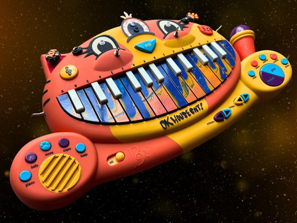 Circuit Bent MEOWSIC: Third Eye Edition ("Playful Inferno")