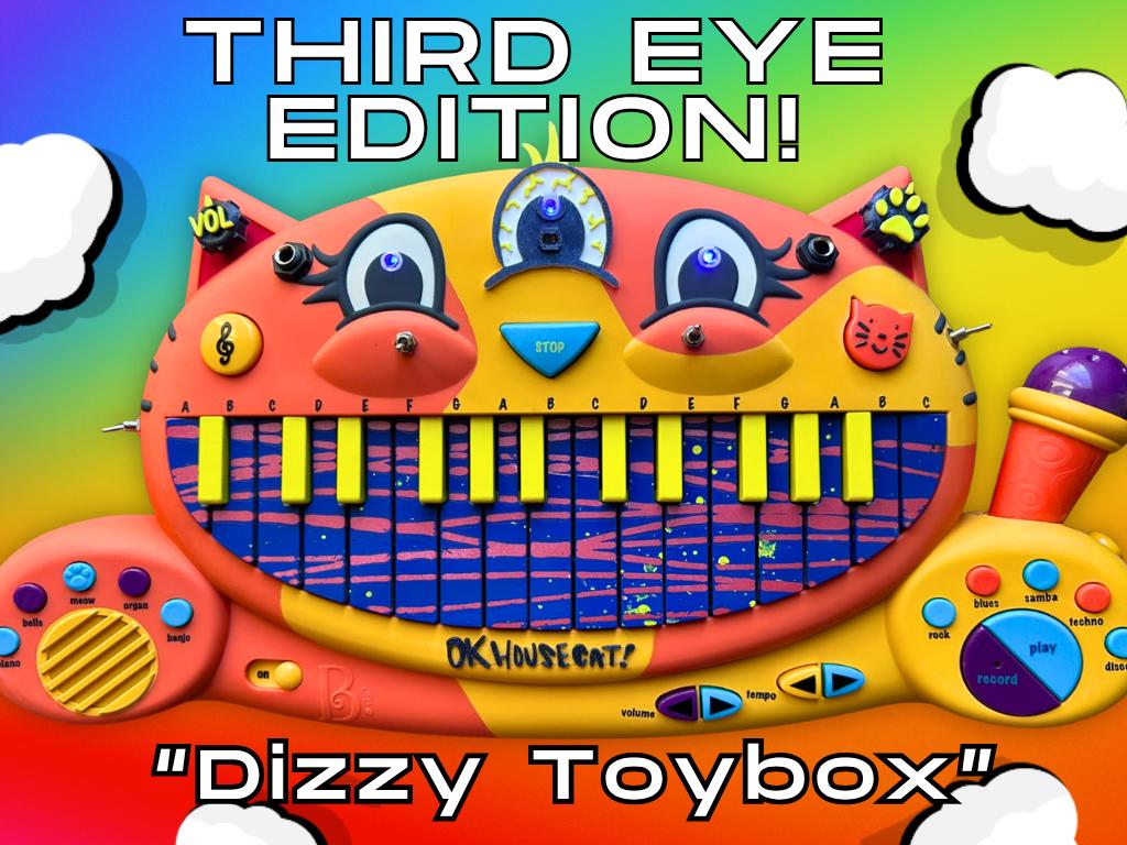 Circuit Bent MEOWSIC: Third Eye Edition ("Dizzy Toybox")