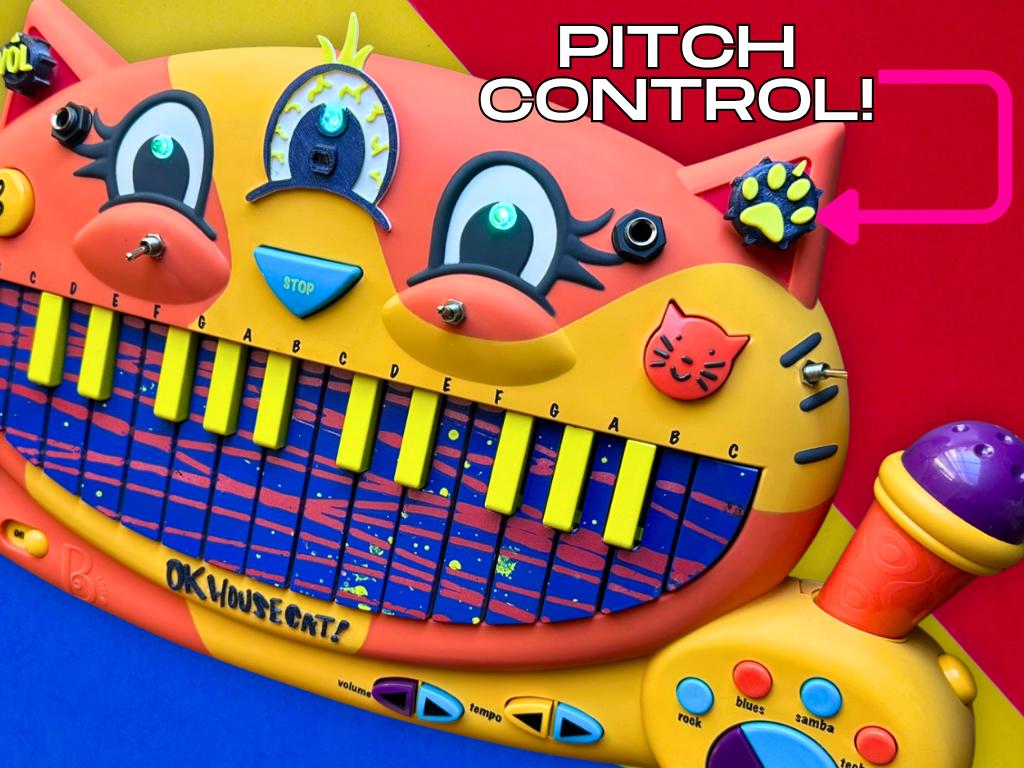 Circuit Bent MEOWSIC: Third Eye Edition ("Dizzy Toybox")