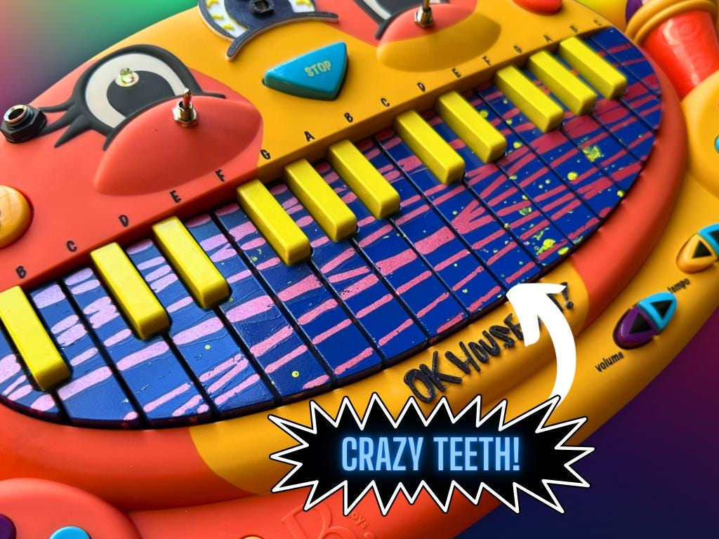 Circuit Bent MEOWSIC: Third Eye Edition ("Dizzy Toybox")