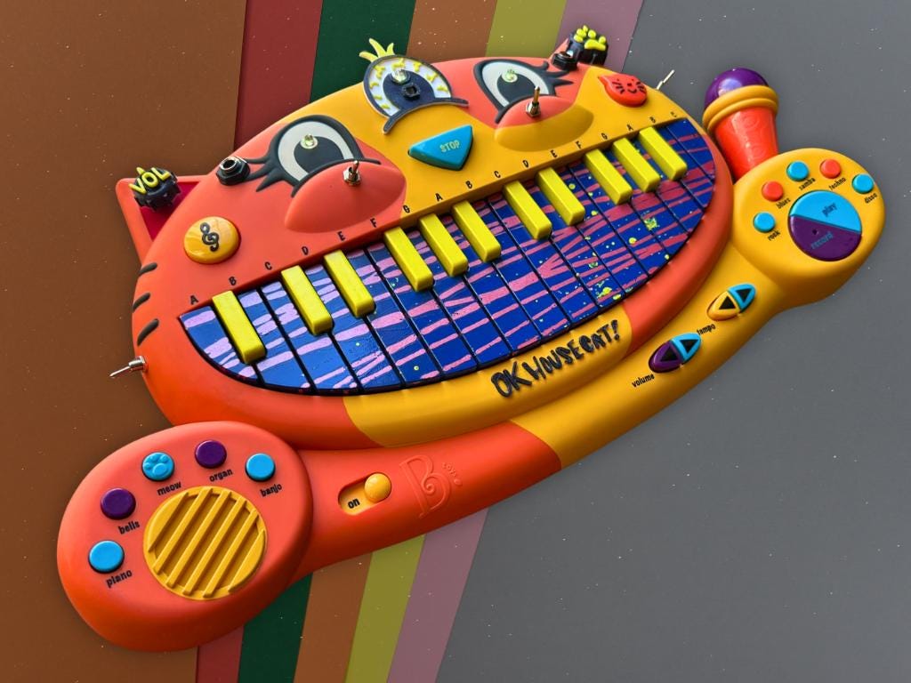 Circuit Bent MEOWSIC: Third Eye Edition ("Dizzy Toybox")