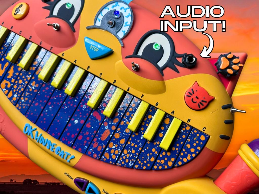 Circuit Bent MEOWSIC: Third Eye Edition ("Sunset Speckle")