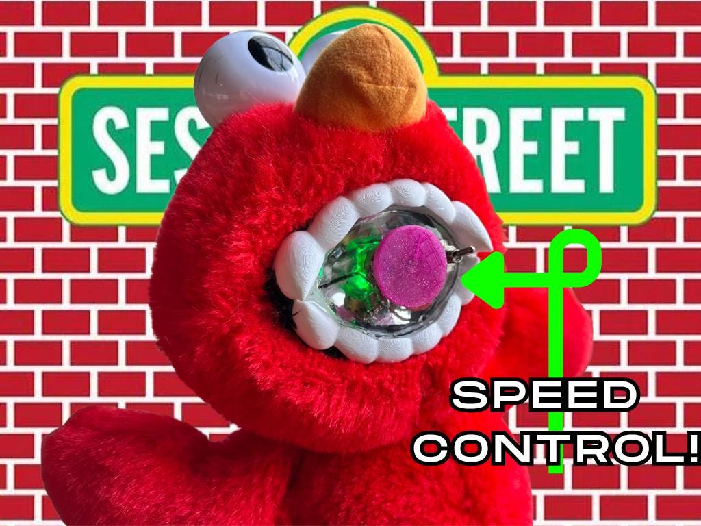 Circuit Bent Tickle-Me-Elmo: Nostalgic Noise Toy