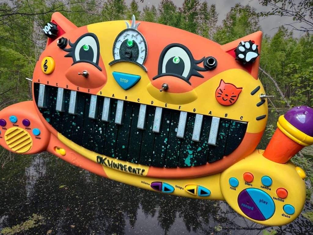 Circuit Bent MEOWSIC: Third Eye Edition ("Amphibian Speckle")