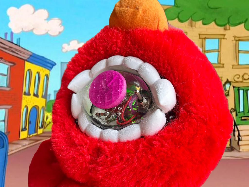 Circuit Bent Tickle-Me-Elmo: Nostalgic Noise Toy