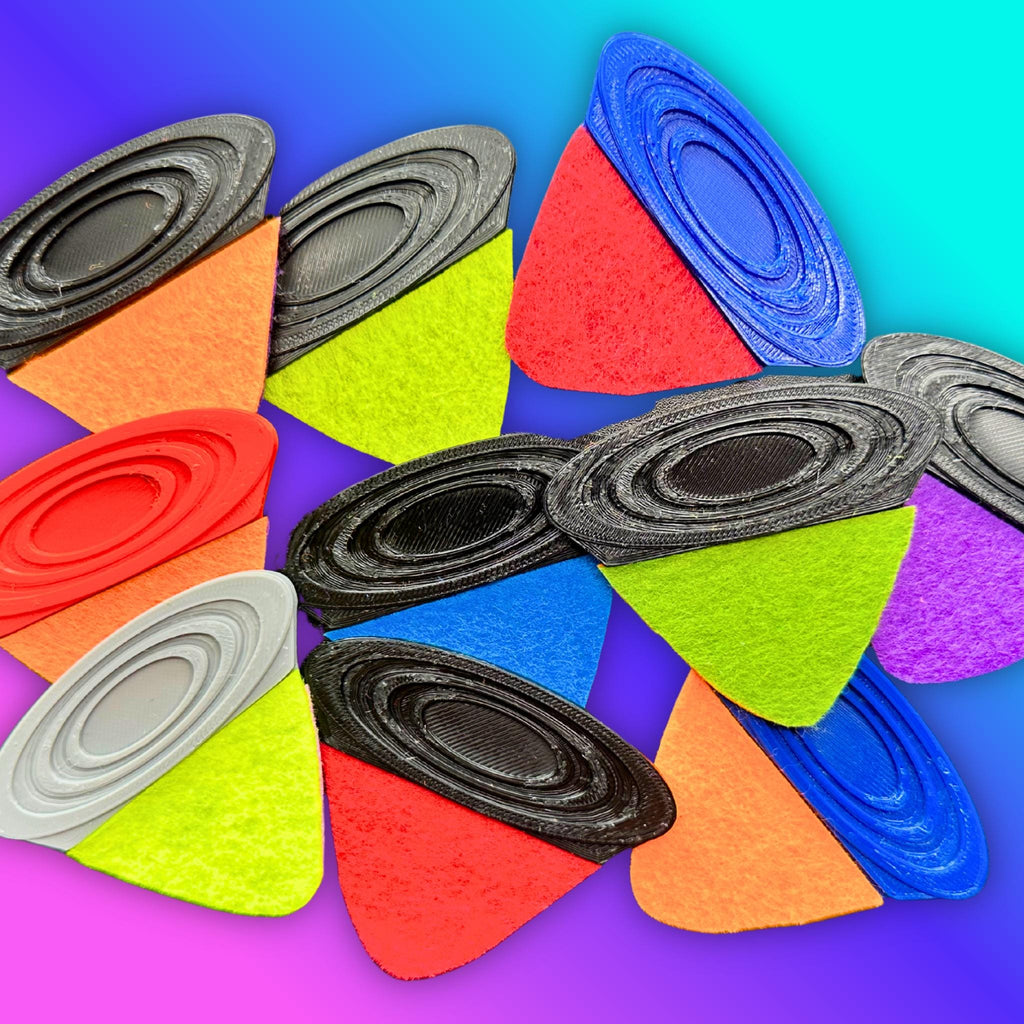 GripAssist Oversized Ukulele Pick – STL File Download for 3D Printing (Noncommercial Use License)