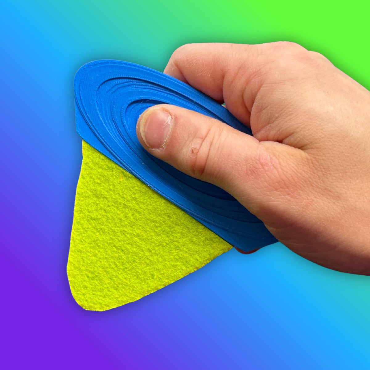 GripAssist XL Oversized Guitar Pick – STL File Download for 3D Printing (Noncommercial Use License)