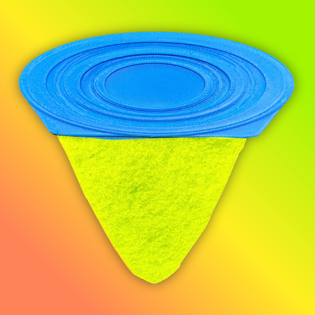 GripAssist XL Oversized Guitar Pick – STL File Download for 3D Printing (Noncommercial Use License)