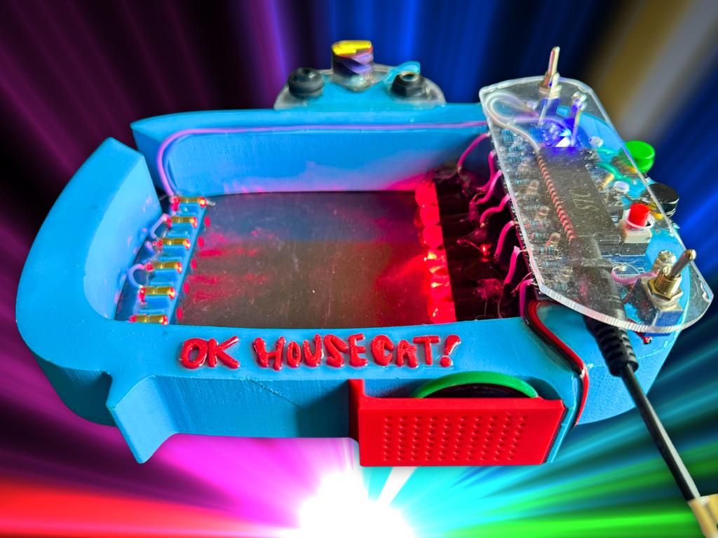 Laser Harp - TV Edition Homemade Electronic Synth