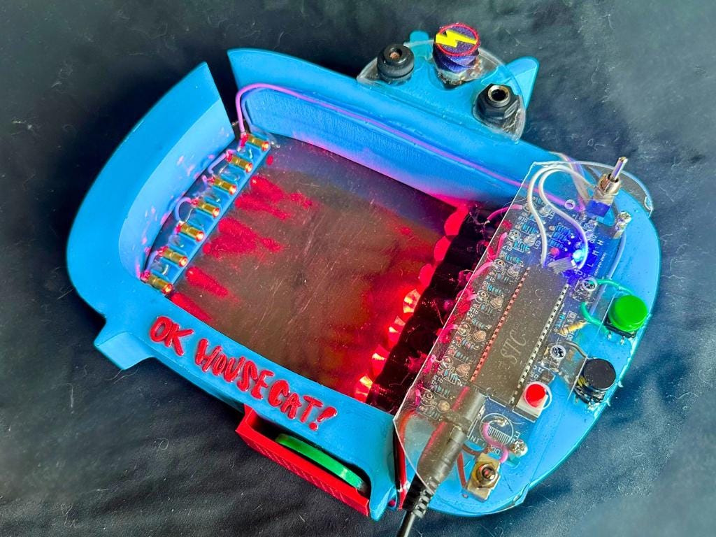 Laser Harp - TV Edition Homemade Electronic Synth