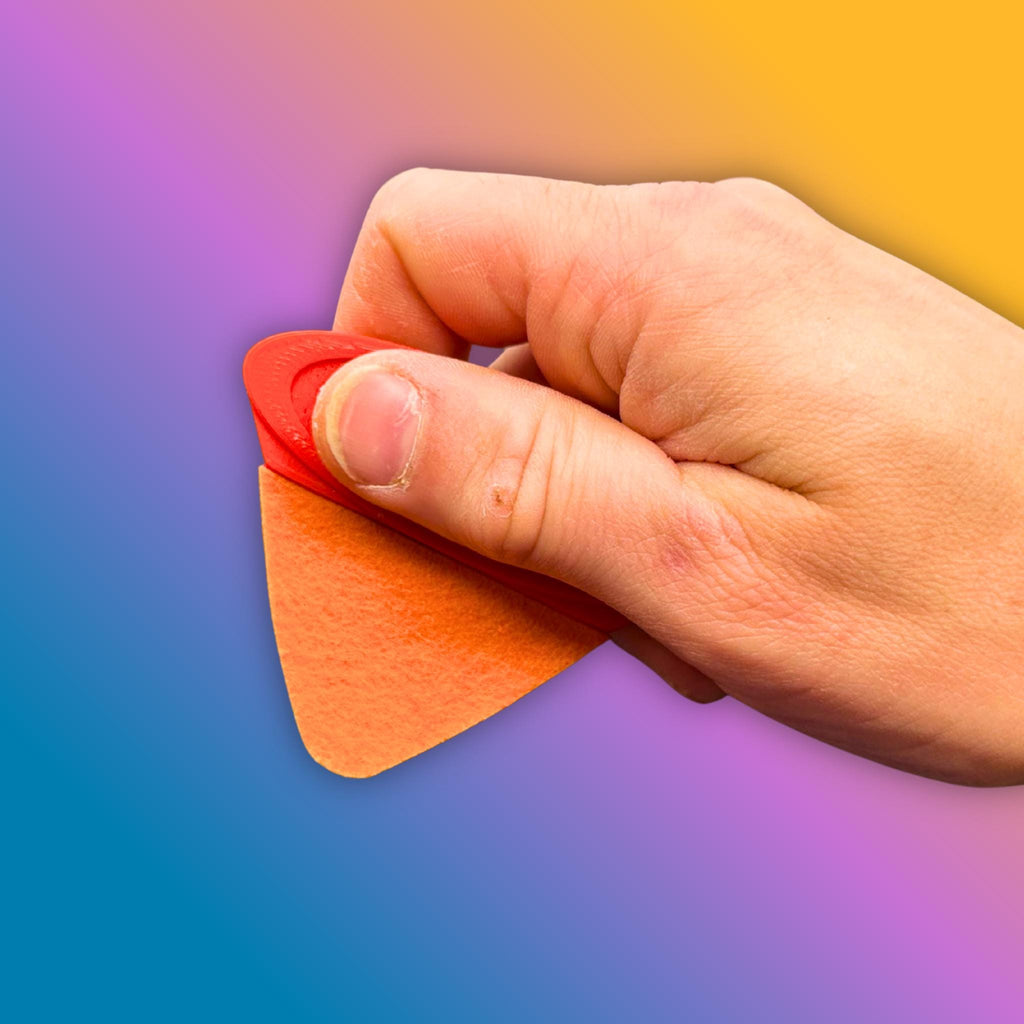 GripAssist Oversized Ukulele Pick – STL File Download for 3D Printing (Noncommercial Use License)