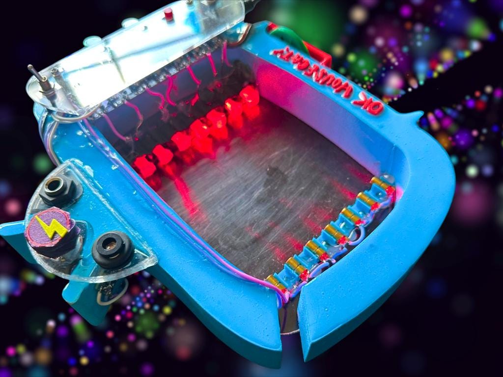 Laser Harp - TV Edition Homemade Electronic Synth