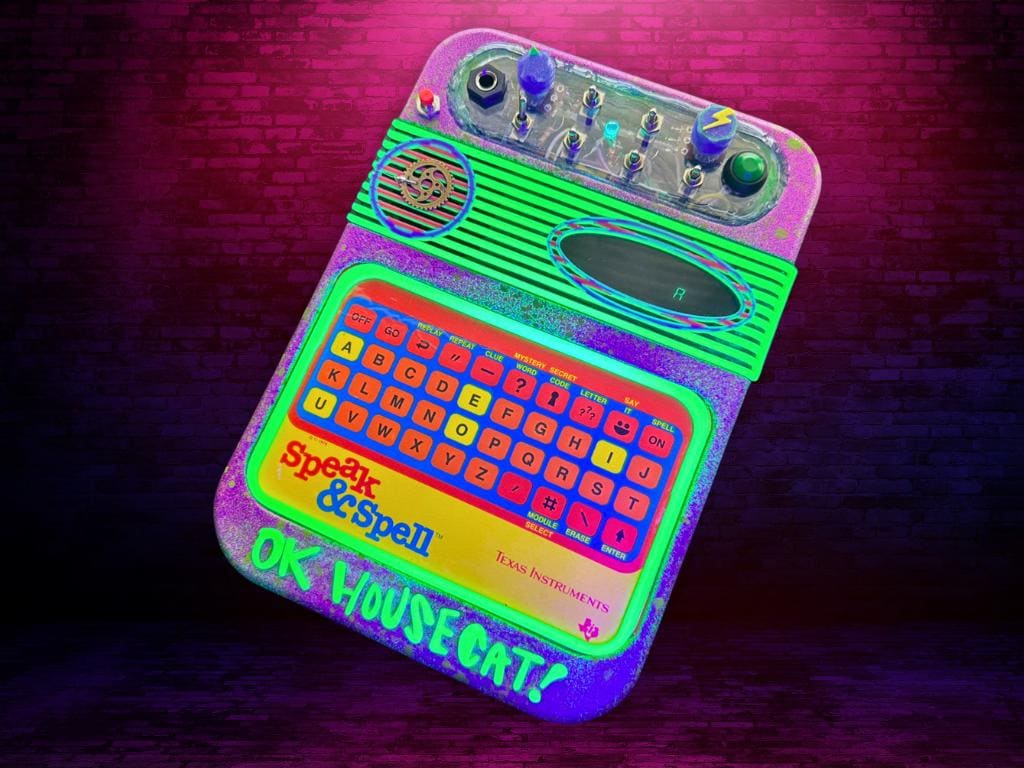 Circuit Bent Speak & Read - "Ultraviolet"