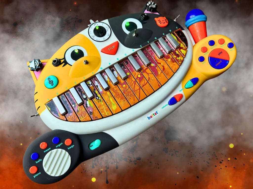 Circuit Bent MEOWSIC: Third Eye Edition ("Iron Ignition")