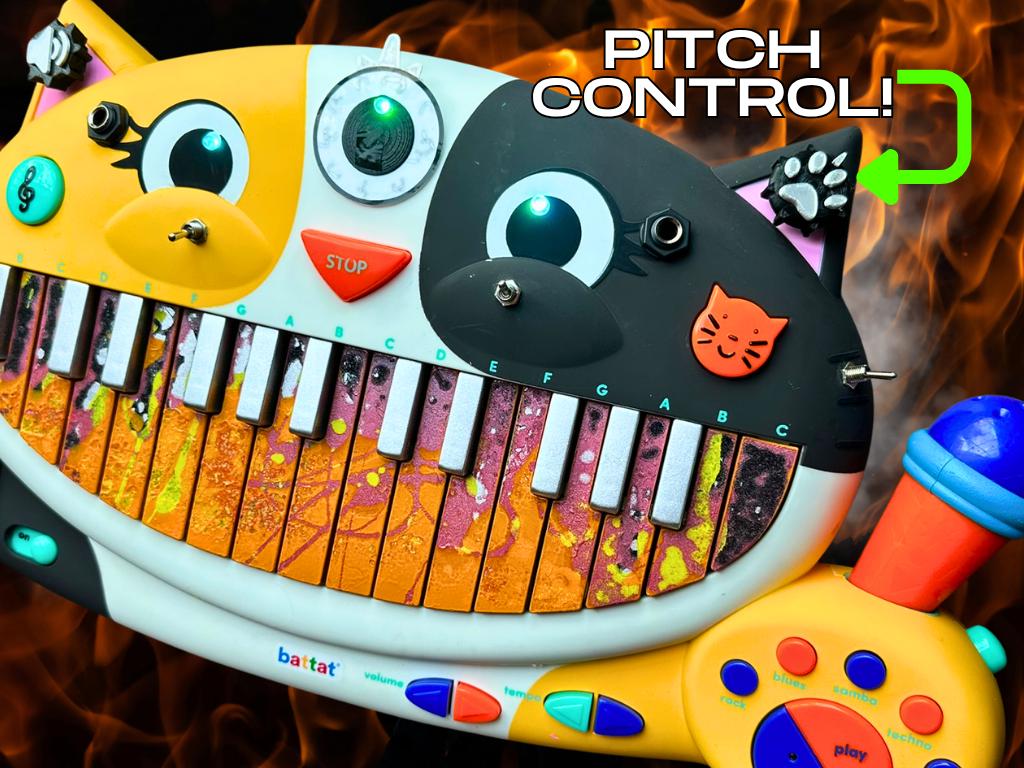 Circuit Bent MEOWSIC: Third Eye Edition ("Iron Ignition")