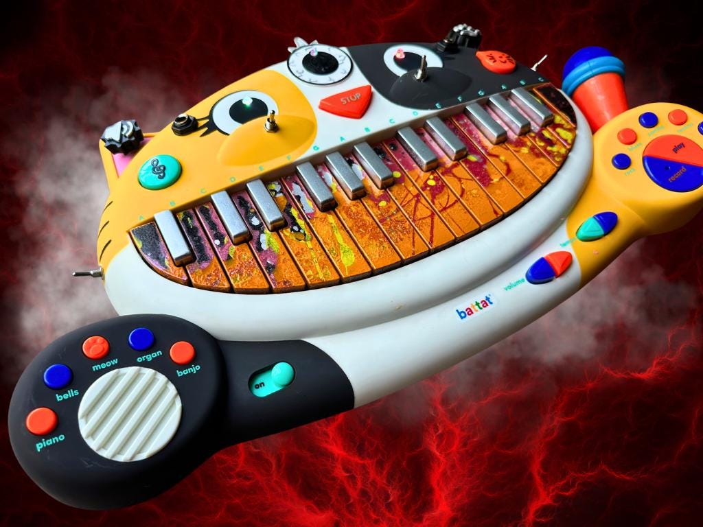 Circuit Bent MEOWSIC: Third Eye Edition ("Iron Ignition")