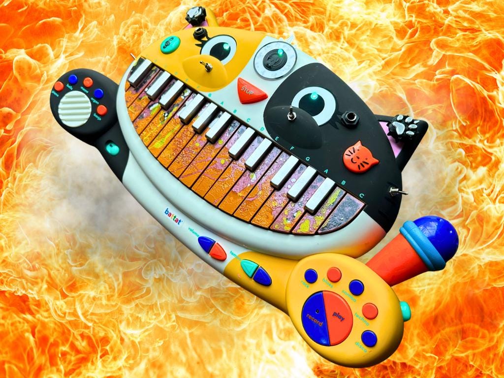 Circuit Bent MEOWSIC: Third Eye Edition ("Iron Ignition")