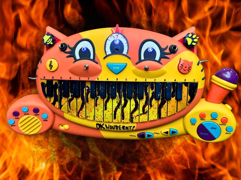 Circuit Bent MEOWSIC: Third Eye Edition ("Cinnamon Arson")