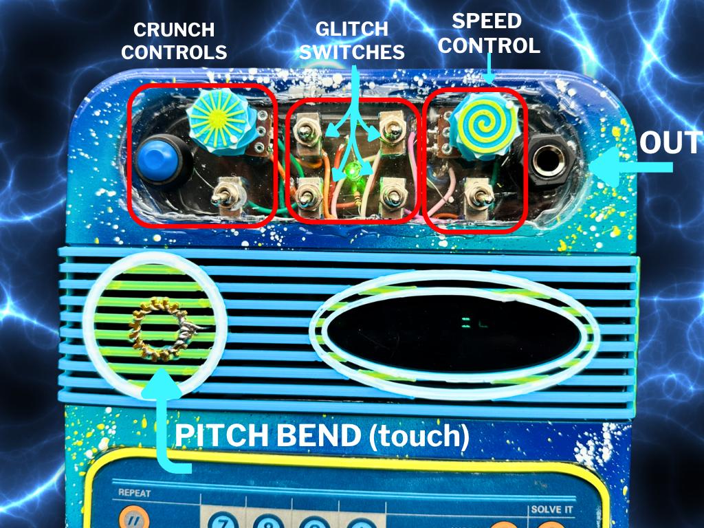 Circuit Bent Speak & Math - "Electric Neptune"