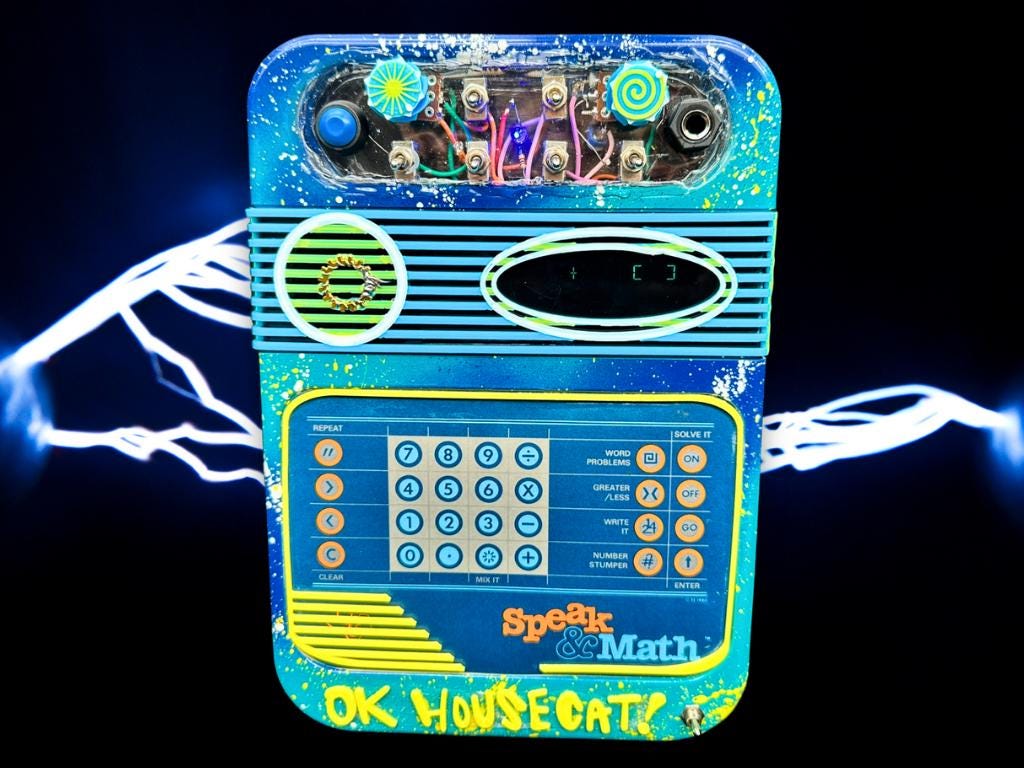 Circuit Bent Speak & Math - "Electric Neptune"
