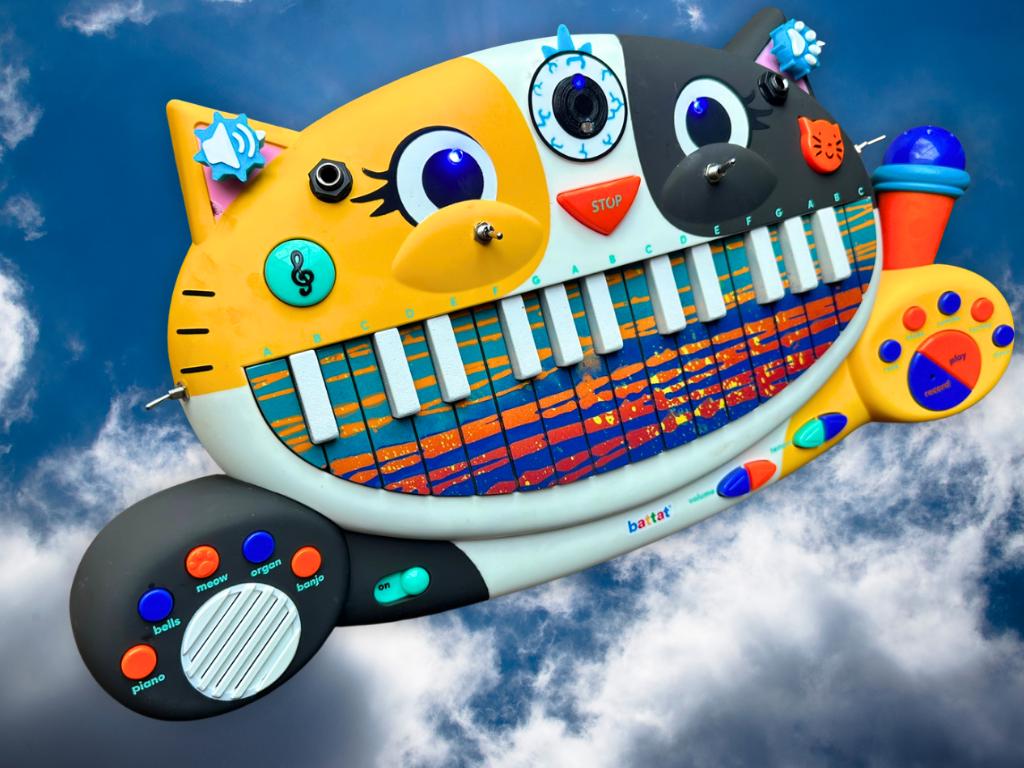 Circuit Bent MEOWSIC: Third Eye Edition ("Solar Spin")