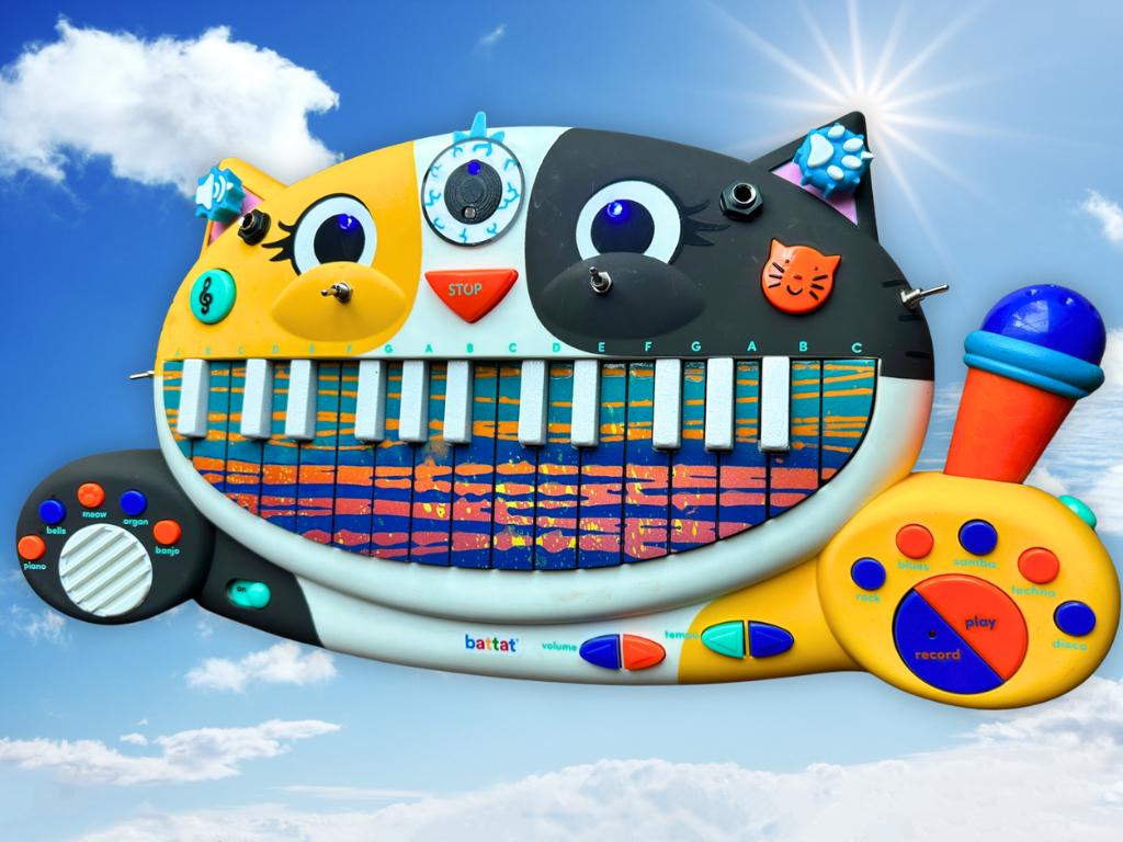 Circuit Bent MEOWSIC: Third Eye Edition ("Solar Spin")