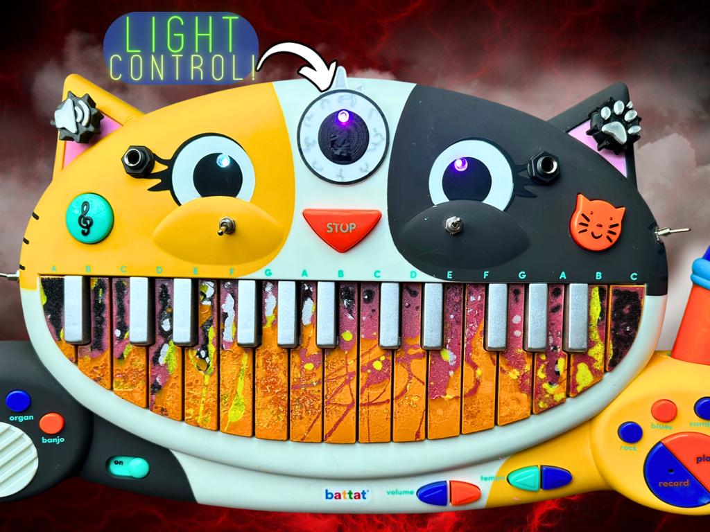 Circuit Bent MEOWSIC: Third Eye Edition ("Iron Ignition")