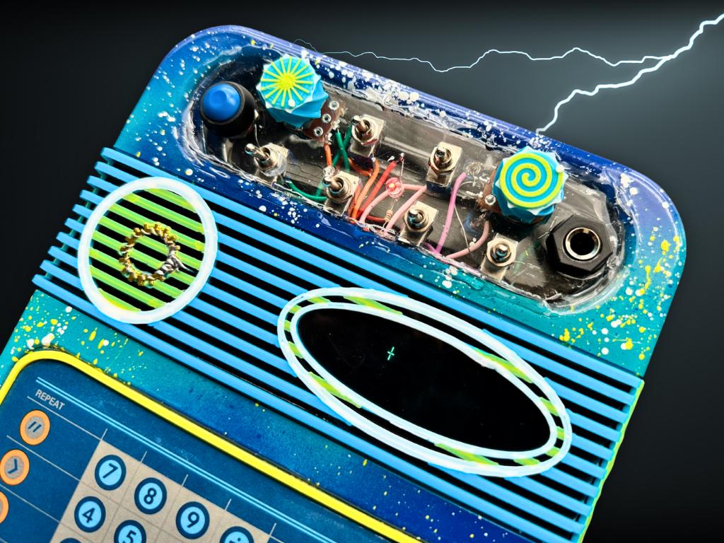 Circuit Bent Speak & Math - "Electric Neptune"