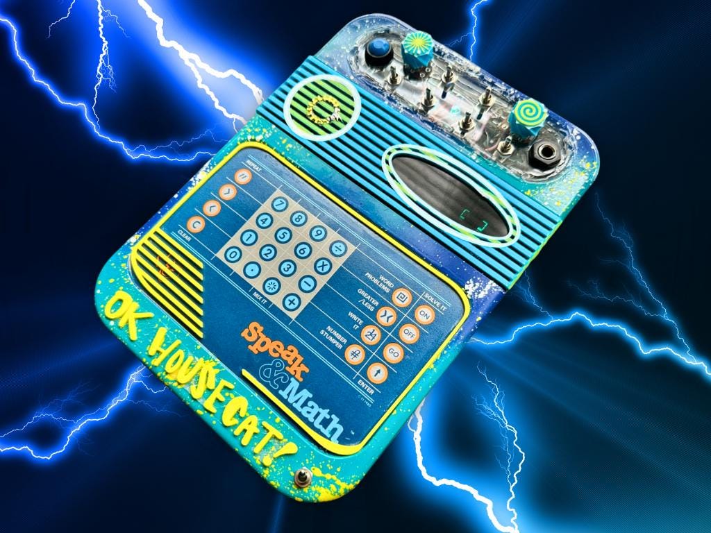 Circuit Bent Speak & Math - "Electric Neptune"