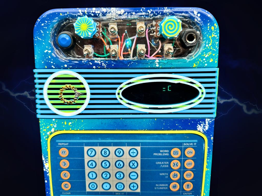 Circuit Bent Speak & Math - "Electric Neptune"
