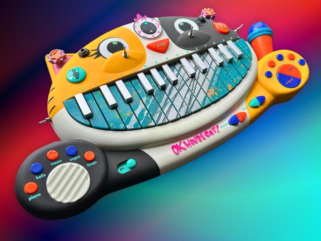 Circuit Bent MEOWSIC: Third Eye Edition ("Tutti Frutti Chainsaw")