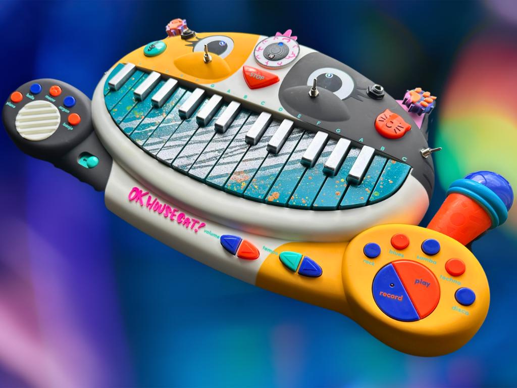 Circuit Bent MEOWSIC: Third Eye Edition ("Tutti Frutti Chainsaw")
