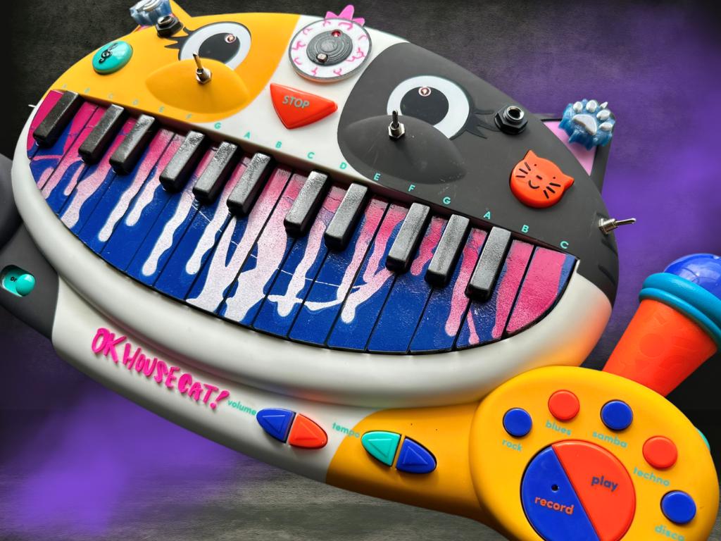 Circuit Bent MEOWSIC: Third Eye Edition ("Dungeon Plum")