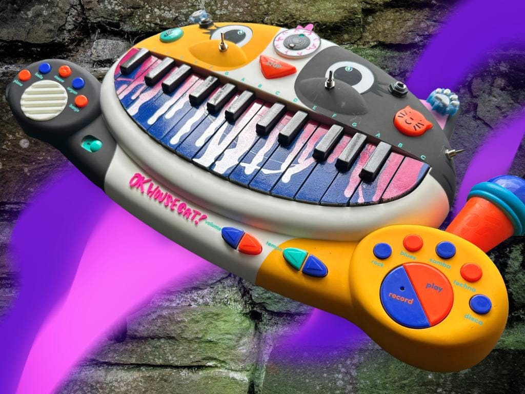 Circuit Bent MEOWSIC: Third Eye Edition ("Dungeon Plum")