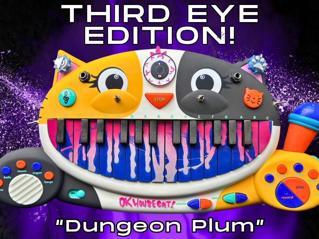 Circuit Bent MEOWSIC: Third Eye Edition ("Dungeon Plum")