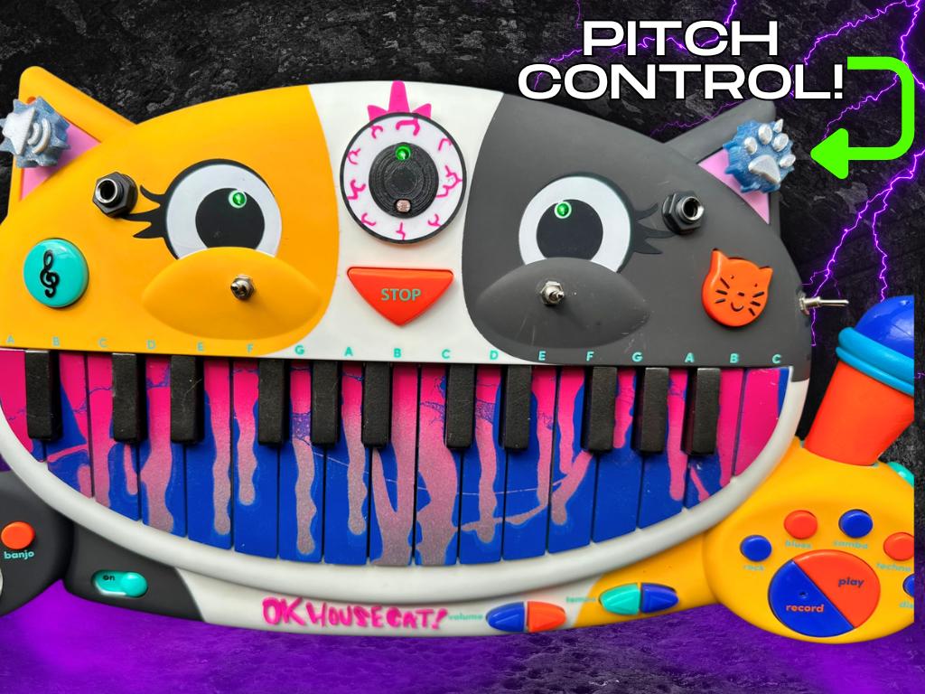 Circuit Bent MEOWSIC: Third Eye Edition ("Dungeon Plum")