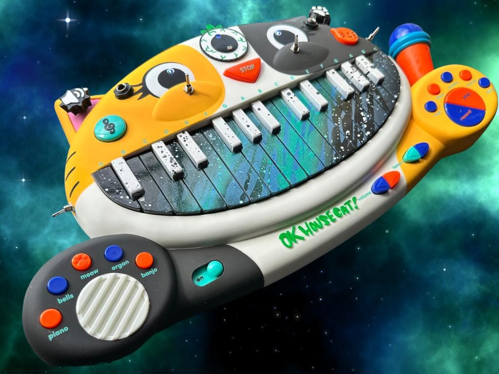 Circuit Bent MEOWSIC: Third Eye Edition ("Cosmic Mint")
