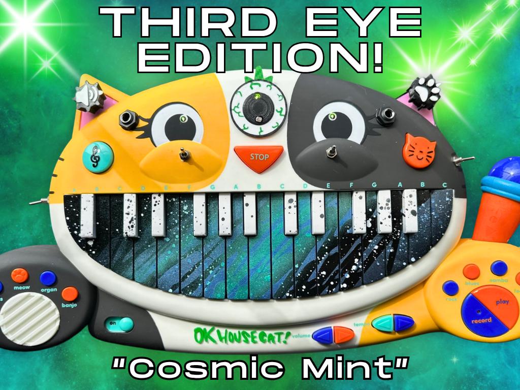Circuit Bent MEOWSIC: Third Eye Edition ("Cosmic Mint")