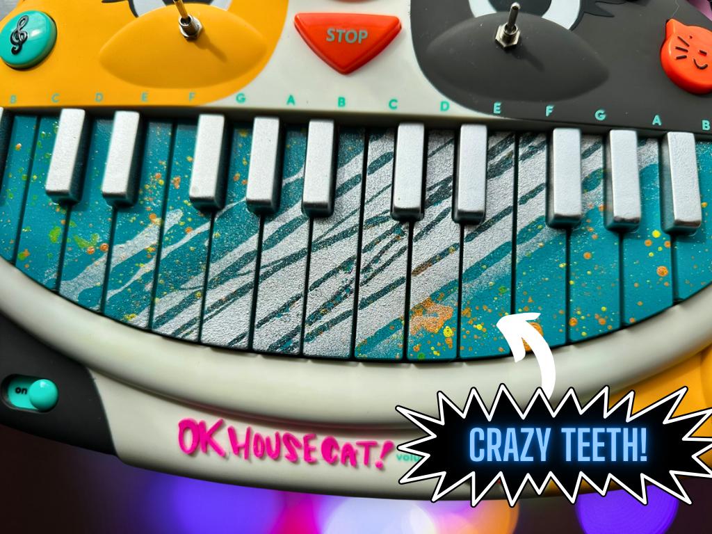 Circuit Bent MEOWSIC: Third Eye Edition ("Tutti Frutti Chainsaw")