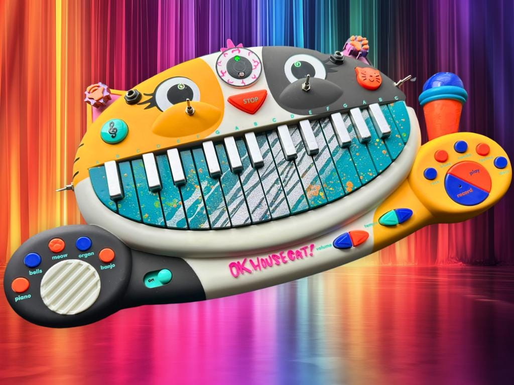 Circuit Bent MEOWSIC: Third Eye Edition ("Tutti Frutti Chainsaw")