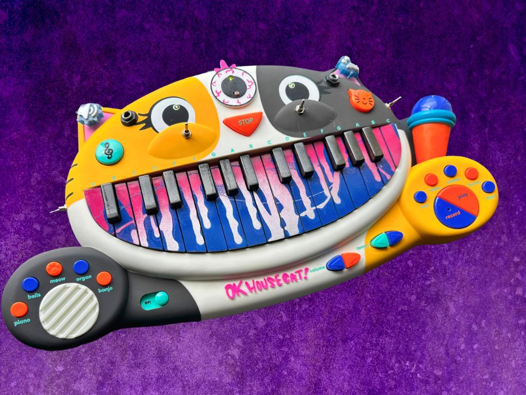 Circuit Bent MEOWSIC: Third Eye Edition ("Dungeon Plum")