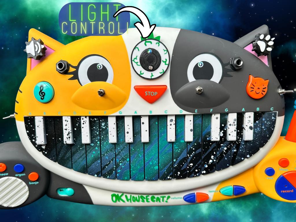 Circuit Bent MEOWSIC: Third Eye Edition ("Cosmic Mint")