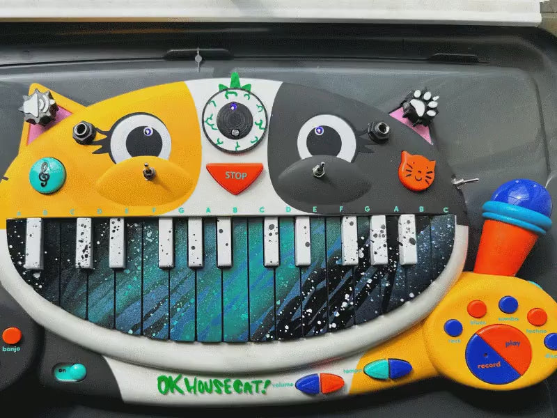 Circuit Bent MEOWSIC: Third Eye Edition ("Cosmic Mint")