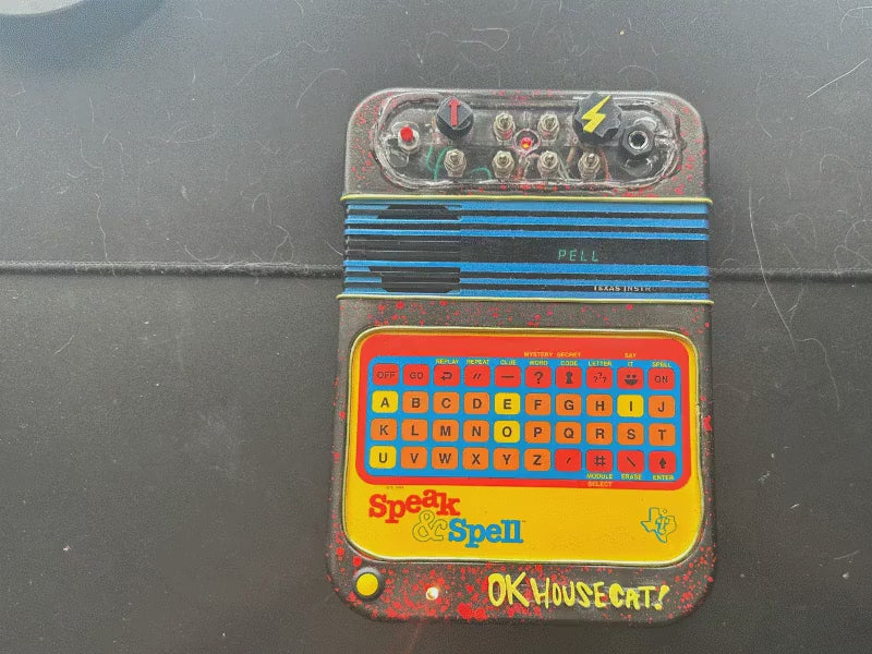 Circuit Bent Speak & Read - "Savory Strawberry"